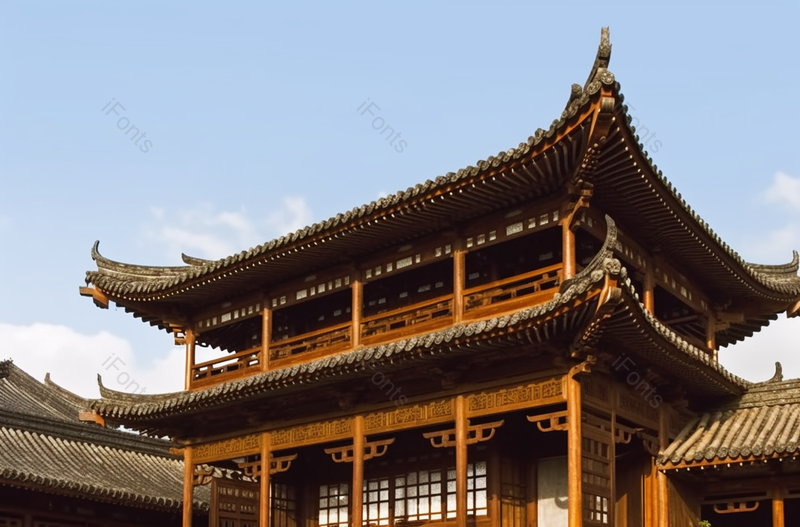 苗寨古建筑木制房屋雕刻花纹,高清,摄影图,摄影图片,图片大全,摄影图免费下载